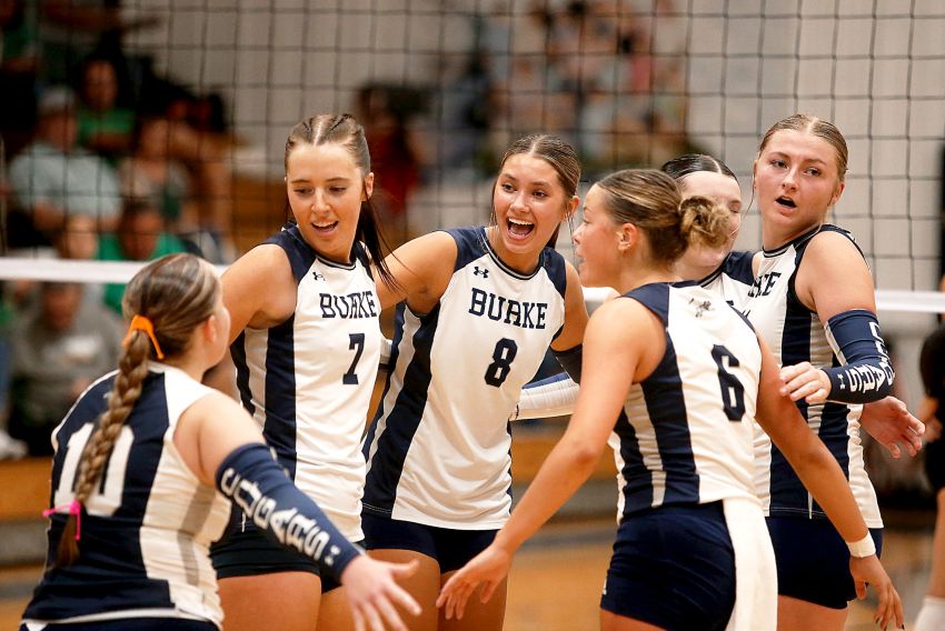 Sept. 11 Volleyball Roundup - Burke edges Miller in five-set thriller 
